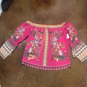 Umgee Off the Shoulder Top